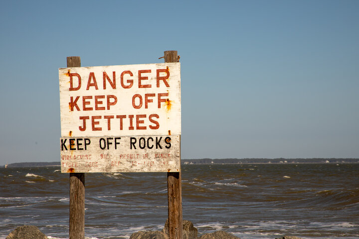 Climbing Tybee Island Jetties often creates injuries like cuts and lacerations in urgent care visits